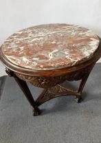 Bijzettafeltje met marmeren blad, Antiek en Kunst, Antiek | Meubels | Tafels, Ophalen