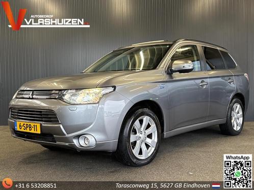 Mitsubishi Outlander 2.0 PHEV Instyle | Pano | Leder | Clima, Auto's, Mitsubishi, Bedrijf, Te koop, Outlander, 4x4, ABS, Achteruitrijcamera