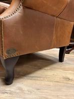 Chesterfield king oorfauteuil cognac, Ophalen, Gosem engelstaat, Nieuw, Leer