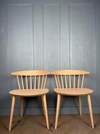 4 HAY J04 eiken design stoelen, Bruin, Ophalen of Verzenden, Vier, Nvt
