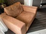 Cognac leren love seat fauteuil, Ophalen, Info@pronto.nl, Gebruikt, Pronto
