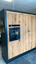 Prachtige maatwerkkeuken met eikenhout kasten en apparatuur, Overige kleuren, Verzenden, Hoekkeuken, Nieuw