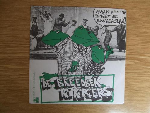 DE BREEDBEKKIKKERS    MAAK VAN UW SCHEET EEN DONDERSLAG /, Cd's en Dvd's, Vinyl Singles, Zo goed als nieuw, Single, Nederlandstalig
