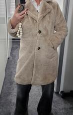 Bontjas vegan creme kleur mt 38, Ophalen of Verzenden, Nieuw, Maat 38/40 (M), Beige