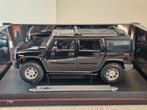 Hummer H2, zwart, Suv, Maisto., Ophalen of Verzenden, Zo goed als nieuw, Auto, Maisto
