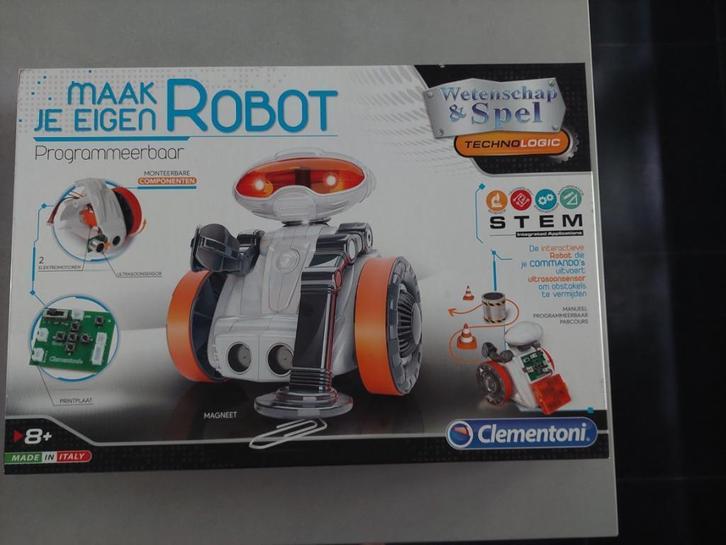 Maak zelf je robot Wetenschap en Spel, Kinderen en Baby's, Speelgoed | Overig, Zo goed als nieuw, Jongen of Meisje, Ophalen of Verzenden