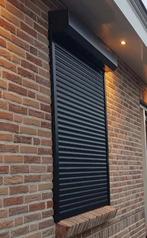 2 stuks nieuwe rolluiken compleet zwart, Doe-het-zelf en Verbouw, Rolluiken, Ophalen, Zo goed als nieuw, Minder dan 100 cm