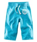 H&M turquoise short sweatshort korte broek maat 110-116, Broek, Jongen of Meisje, H&M, Nieuw