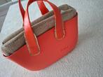 Ju'sto tas oranje, Sieraden, Tassen en Uiterlijk, Tassen | Damestassen, Ophalen of Verzenden, Zo goed als nieuw, Oranje