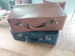 2 nette vintage koffers antler (met schuifsloten), Ophalen of Verzenden, Zo goed als nieuw, Leer, Minder dan 50 cm