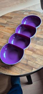 Tupperware Schaal - Paars, Kunststof, Gebruikt, Schaal, Ophalen of Verzenden