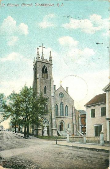 (701-448-039) Woonsocket RI St Charles Church beschikbaar voor biedingen