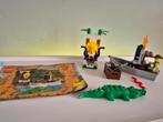 Lego Adventurers 7410 Jungle River Expedition - Compleet, Lego, Lego, Ophalen of Verzenden, Zo goed als nieuw
