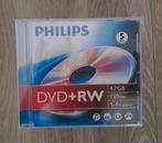 Philips DVD+RW DW4S4J05F/10, Philips, Herschrijfbaar, Nieuw, Ophalen of Verzenden