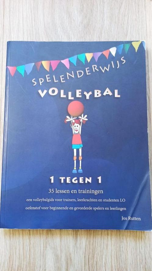 Jos Rutten - Spelenderwijs volleybal, 1 tegen 1, Boeken, Sportboeken, Gelezen, Balsport, Ophalen of Verzenden