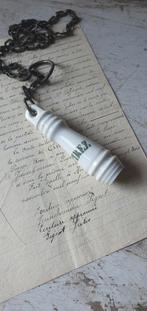 Antieke franse porseleinen WC trekker TIREZ, Antiek en Kunst, Ophalen of Verzenden