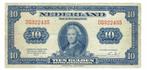 10 Gulden Wilhelmina 1943, Los biljet, 10 gulden, Verzenden
