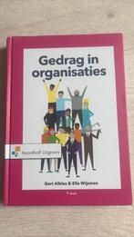 Ella Wijsman - Gedrag in organisaties, Ophalen of Verzenden, Zo goed als nieuw, Ella Wijsman; Gert Alblas