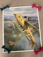 Poster tiger moth N.M. Peeters 1988, Overige merken, 1:72 tot 1:144, Nieuw, Ophalen of Verzenden
