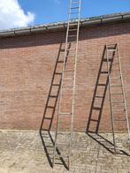 Ladder , fruitladder , boerenladder 2X, Antiek en Kunst, Curiosa en Brocante, Ophalen