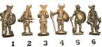 12ko- Ferrero Kinder Surprise metalfigures VIKINGS viking, Ophalen of Verzenden, Zo goed als nieuw, Overige typen
