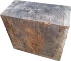 Robuust blok hardhout 70x80x40 cm, Ophalen, Nieuw, Planken, Hardhout