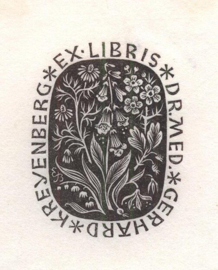 1181 Ex Libris Duitsland : Ellen Beck , z.j., Antiek en Kunst, Kunst | Etsen en Gravures, Verzenden