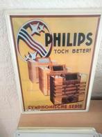 Metalen reclamebord Phillips, Reclamebord, Ophalen of Verzenden