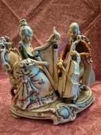 Muzikaal paar porselein beeld GDR 1959 jaar, Ophalen of Verzenden