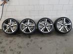 Audi RS3 zomerset 19 inch zwarte blades (Pirelli en Conti), Gebruikt, 255 mm, Banden en Velgen, Personenwagen