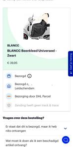 Nieuw Universeel beenkleed voor scooters, Ophalen of Verzenden, Zo goed als nieuw, Benzine, Overige merken