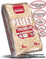 Premium poltarex pellets 100% naalbomen witte pellets., Minder dan 3 m³, Ophalen, Overige houtsoorten, Blokken