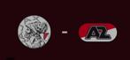 2x Ajax-AZ Oost M vak 121, Losse kaart, Twee personen, Oktober