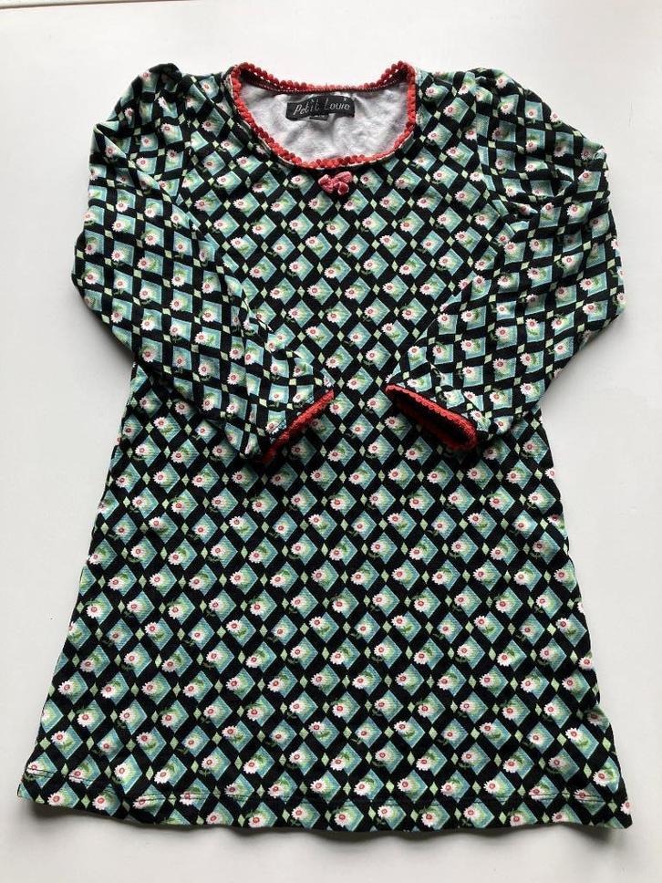 Petit Louie, schattig viscose jurkje maat 2-4, 92-98?, Kinderen en Baby's, Kinderkleding | Maat 98, Zo goed als nieuw, Meisje