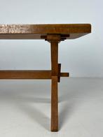 Vintage eettafel kloostertafel eiken, Antiek en Kunst, Antiek | Meubels | Tafels, Ophalen of Verzenden