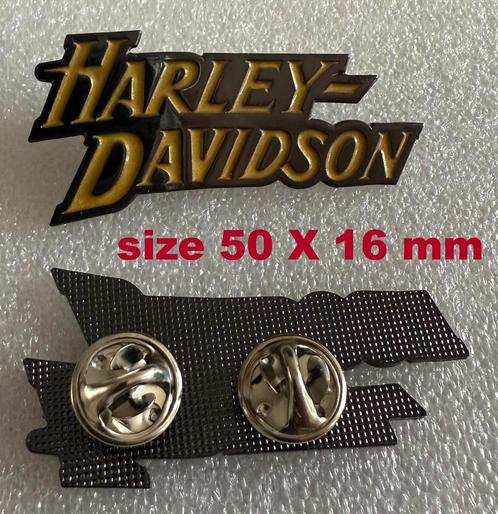 pin HARLEY DAVIDSON scriptlogo Sportster1450 1340 1200 GOLD, Motoren, Accessoires | Overige, Nieuw, Verzenden