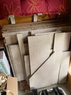 Rest plavuizen 90x90 wit, Ophalen, 30 cm of meer, Steen of Klei, 50 tot 150 cm