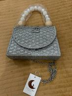 Mooi zilverkleurige avond tas, Ophalen of Verzenden, Nieuw, Handtas