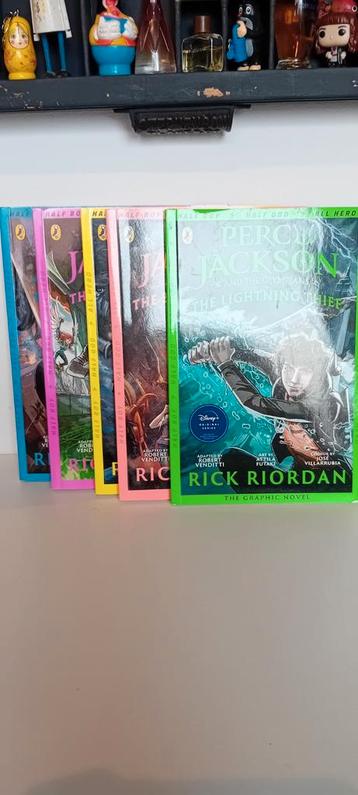 Percy jackson deel 1 2 3 4 5 beschikbaar voor biedingen