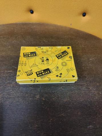 Vintage Educatief Spel - "Kijk... en Kies" - Jaren '50/'60 beschikbaar voor biedingen