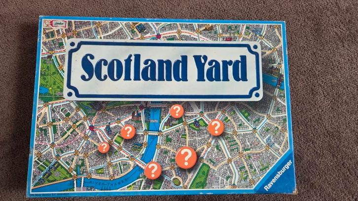 Scotland Yard Bordspel - Ravensburger, Hobby en Vrije tijd, Gezelschapsspellen | Bordspellen, Gebruikt, Drie of vier spelers, Vijf spelers of meer