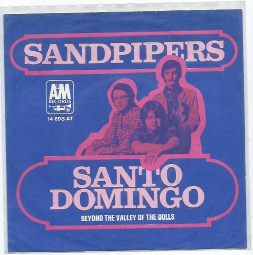 Sandpipers- Santo Domingo, Cd's en Dvd's, Vinyl Singles, Zo goed als nieuw, Pop, Verzenden