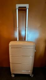 Handbagage spinner 55x35x22 cm hard/flex poly., Overige materialen, 50 tot 60 cm, Ophalen of Verzenden, Zo goed als nieuw