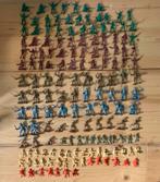 150+ plastic soldaatjes en ridders, diverse maten, Verzamelen, Ophalen of Verzenden, Zo goed als nieuw