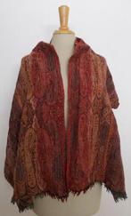 Mooie paisley/batik look wollen sjaal van Pulls, Kleding | Dames, Verzenden, Zo goed als nieuw, Maat 42/44 (L), Sjaal