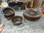 Arabia Ruska Servies - 4 Kommen & 6 Borden, Ophalen of Verzenden