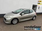 Peugeot 207 1.4 VTi Look, '09, airco, cruise controle, goede, Voorwielaandrijving, Stof, Gebruikt, Zwart