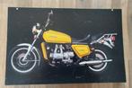 14 Honda Gold Wing afbeeldingen op pvc-plaat, ong 42x27 cm, Verzamelen, Gebruikt, Ophalen of Verzenden