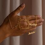 Naam ketting Goud, Rosegoud of Zilver, Verzenden, Goud, Goud