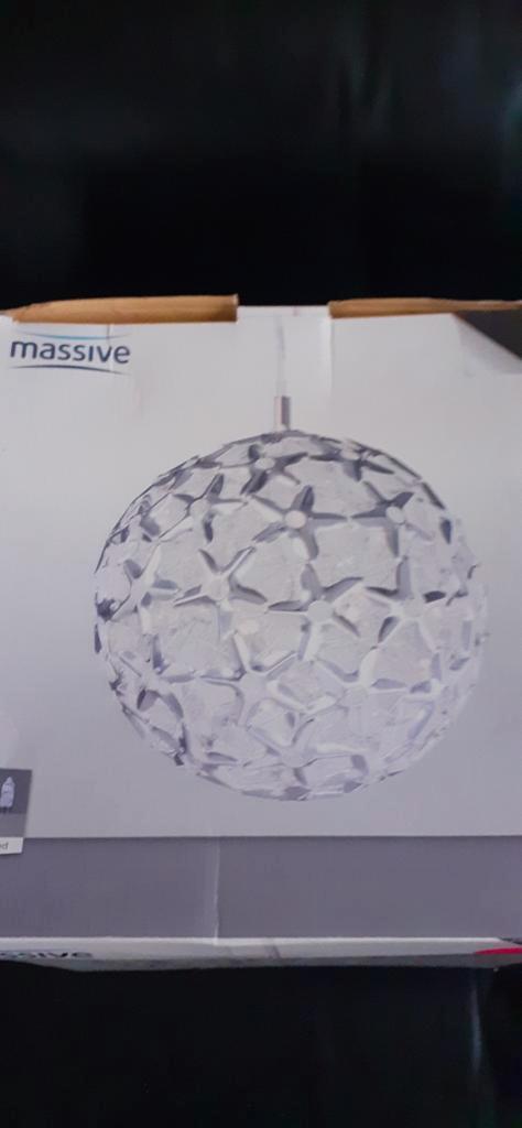 Massive Hanglamp Mercier, Huis en Inrichting, Lampen | Hanglampen, Nieuw, Minder dan 50 cm, Ophalen of Verzenden